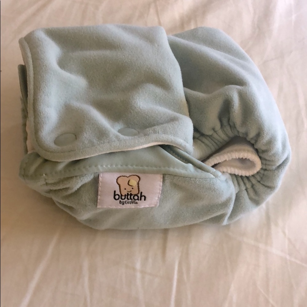 GroVia AIO organic buttah collection - glacier